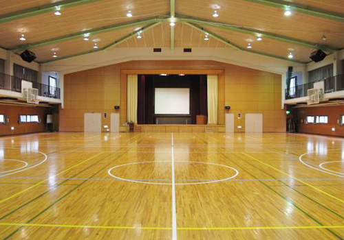 神奈川県箱根　箱根高原ホテルの私有体育館