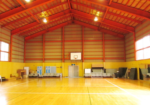 長野県木島平　ちきちきばんばんの私有体育館