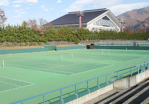 会津総合運動公園　テニスコート