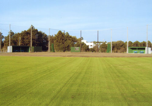 茨城県波崎のスポーツポート寿の軟式野球場