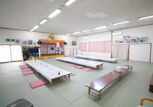 茨城県阿字ヶ浦 民宿・旅館ふるさとの私有武道場