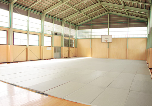 新潟県湯沢苗場　東屋ロッヂの私有体育館