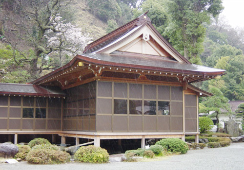 大山阿夫利神社の能舞台