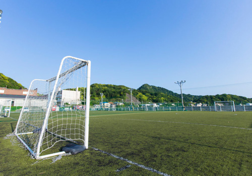 千葉県　サンセットブリーズ保田の私有フットサルコート