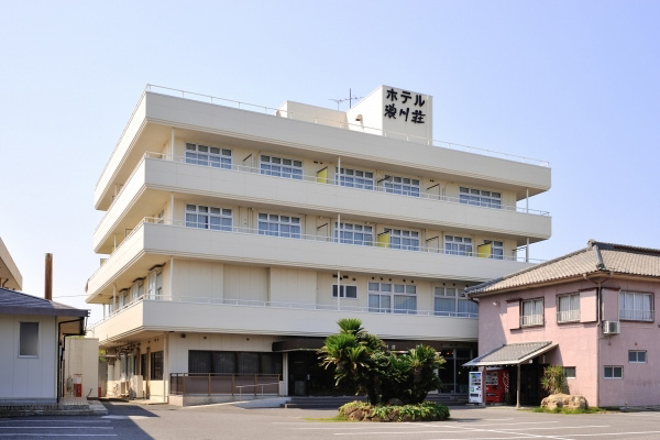 千葉県蓮沼　浪川荘の外観