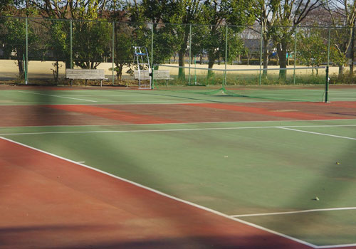 旭スポーツの森公園庭球場