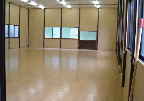 河口湖 麗峰の私有武道場