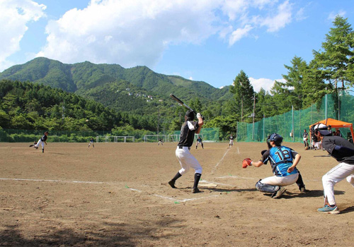 山中湖プラザホテル　野球場・グラウンド