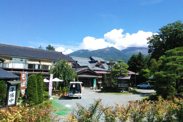 長野県御代田　天狗の茶屋の外観