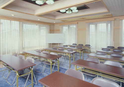 長野県軽井沢 鳥井原荘の私有多目的ホール