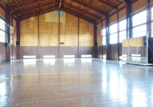 長野県フローラ戸狩の私有武道場兼小体育館