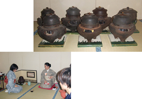 長野県戸狩 ホワイトヴィレッヂの茶道合宿
