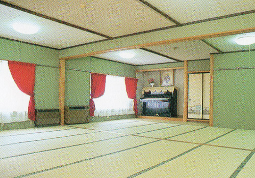 長野県戸狩 ホワイトヴィレッヂの茶室・広間