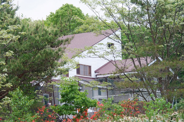 長野県峰の原・菅平　ペンション白いつばさの外観