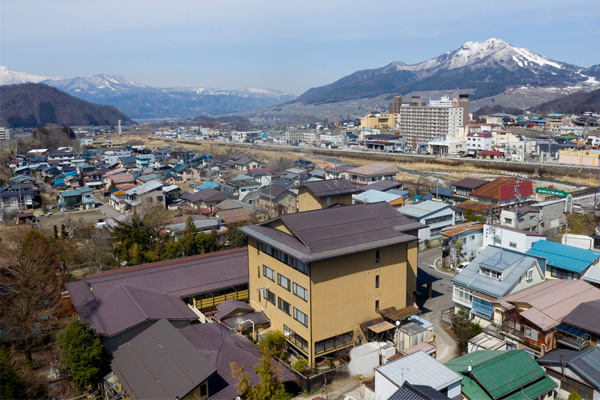 長野県湯田中　ホテル 豊生の外観