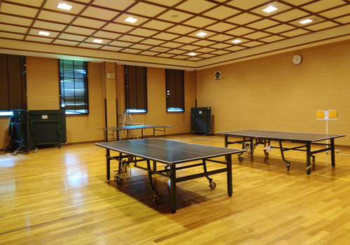 木曽町開田高原体育館卓球場
