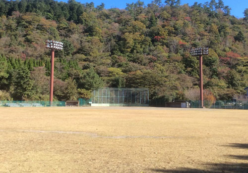 東伊豆町野球場