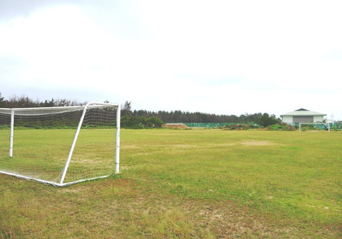 愛知県伊良湖　休暇村 伊良湖の私有グラウンド