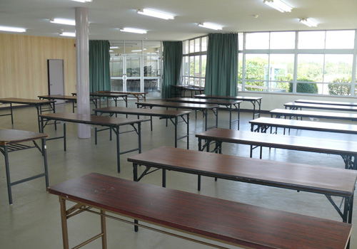 愛知県伊良湖 休暇村 伊良湖の私有会議室ロッジホール