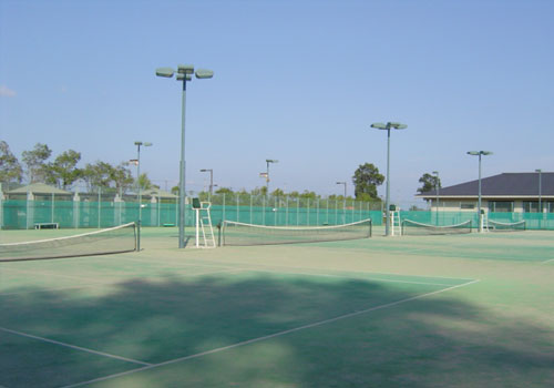 恵美寿荘　テニスコート
