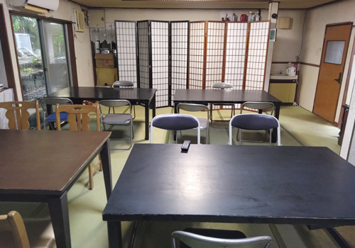 兵庫県淡路島洲本 川長旅館の私有会議室